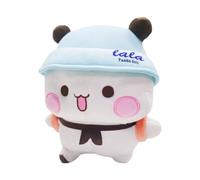 LYEAA 20 cm Bubu y Dudu Kawaii Almohada Rellena Juguetes Pasatiempos Coleccionables Dibujos Animados Oso Panda Muñeca Anime Muñeca de Felpa Suave para Regalo del día del niño