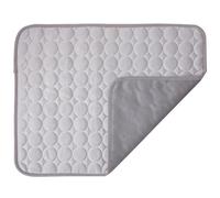 LYEAA Almohadilla para Dormir para Mascotas para Perros de Verano para Perros y Gatos (Gris L)