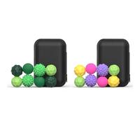 LYEAA Atracción magnética Bolas de estrés 8pcs Juguetes sensoriales de Silicona para el Autismo de ansiedad Alivio y Enfoque del estrés con TDA