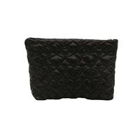 LYEAA Bolsa de cosméticos Acolchada para Mujeres y niñas, Bolsa de Aseo de Viaje, Bolsa de Almacenamiento, Organizador, Estuche de Belleza, Bolso de Maquillaje, Bolsa de Almacenamiento de ar