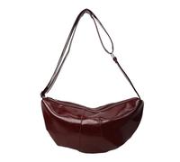 LYEAA, bolso de hombro de media luna para mujer, Color sólido, media luna, bolso de uso diario, bolso Retro de gran capacidad, bolso de viaje para mujer