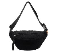 LYEAA Bolsos Cruzados Sherpa de Forro Polar para Mujer Mini Bolso con cinturón en Todas Partes Bolso de Cintura Lindo de Moda Paquete de Cintura de Cadera Lindo Paquete de riñonera