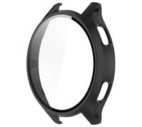LYEAA Caja de Reloj con Protector de Pantalla Parachoques de PC Duro Antirrayas Carcasa de Cubierta Completa Estuche de PC Duro con Protector de Pantalla de Vidrio Templado para Accesorios