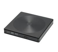 LYEAA Caja de Unidad óptica móvil para computadora Grabadora de CD DVD RW de Interfaz Dual - Unidad óptica USB 3.0 Tipo-C PC