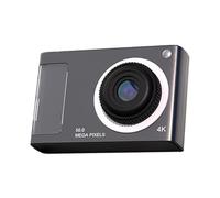 LYEAA Cámara compacta pequeña HD 1080P 48MP Zoom 4X Cámara Digital de apuntar y Disparar Cámara de vlogging de Doble Lente Soporte antivibración Tarjeta de 32 GB para niños niñas Adolescente