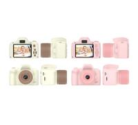 LYEAA Cámara Digital para niños 1080P HD con Pantalla IPS de 2,4 Pulgadas, cámara Selfie de Lente Larga para niños y niñas de 6 a 10 años