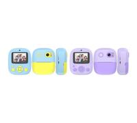 LYEAA Captura e Imprime al Instante Cámara para Niños 12MP HD, Video 1080P, Pantalla de 2.4 Pulgadas, 3 Papeles de impresión Regalo para niños de 5 a 12 años