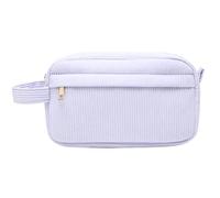 LYEAA Case de Pana Caja de Maquillaje Bolsa Gran Capacidad para Adultos Adolescentes (Azul Cielo)