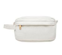 LYEAA Case de Pana Case de lápiz Bolsa Gran Capacidad para Adultos Adolescentes (Blanco)