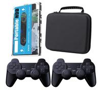LYEAA Consola de Juegos de Disco Retro 500G HDD con 55000 Juegos USB 3,0 para Disco Duro de Juegos PS3/PS2/SS/DC