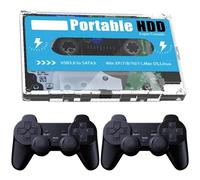 LYEAA Consola de Juegos de Disco Retro 500G HDD con 55000 Juegos USB 3,0 para Disco Duro de Juegos PS3/PS2/SS/DC