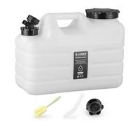 LYEAA Contenedor de Almacenamiento de Agua de 11L con transportista de Agua de Grifo Tanque de Almacenamiento de Agua de Gran Capacidad para Acampar para automóviles de vehículos