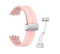 LYEAA Correa de silicona Correa de reloj magnética ajustable Hebilla plegable magnética Reemplazo a prueba de sudor Bandas de reloj deportivo Transpirable Cómodo para pulsera Fit 3