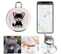 LYEAA Dispositivo de Seguimiento GPS en Tiempo Real - Localizador Impermeable para Mascotas, niños, Llavero, Equipaje