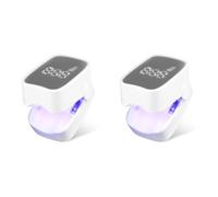 LYEAA Dispositivo portátil de limpieza de hongos en las uñas, carga USB, apagado automático para uñas gruesas y descoloridas