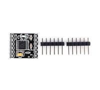 LYEAA DRV8833 Módulo de accionamiento de motor buena disipación de calor silencioso controlador de motor paso a paso 2 unids 6 pines tablero controlador 1.5A Single H puente para