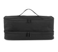 LYEAA Estuche de Transporte para secador de Pelo, Bolsa organizadora para secador de Pelo de Doble Capa, de Piel sintética con asa para Accesorios para secador de Pelo