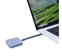 LYEAA Funda magnética de Aluminio SSD para M.2 NVMe, USB C 3.2 Gen2 10 Gbps, Carcasa compacta para MacBook/Pad/Phone 15 Pro