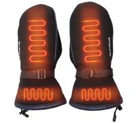 LYEAA Guantes calefactables con Carga USB, Guantes calefactores eléctricos a Prueba de frío, Temperatura de 3 velocidades para Escalada, Senderismo, Ciclismo (Grande)