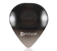 LYEAA Instrumento Musical Púa Brillante con Luz LED de Alta Sensibilidad Púas de Ukelele Reemplazo Antideslizante Portátil para Guitarristas Eléctricos Bajos (Blanco)