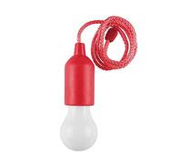 LYEAA Light Pull Cord Led Light Bulbs 1/2/4/6/7PCS Colorful LED Bulb Child Night Light Battery Operated LED Hanging Light Indoor for Birthday Party Lighting Outdoor Camping Lights Decor