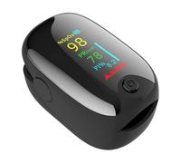 LYEAA Monitor portátil de oxígeno en sangre con pantalla OLED para el oxímetro de uso en el hogar y al aire libre