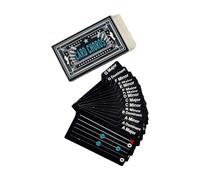 LYEAA Paquete de 15 tarjetas de acordes de guitarra, tarjetas reutilizables para principiantes y profesores de música, fácil aprendizaje