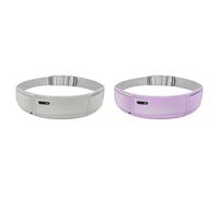 LYEAA Paquete de Cintura para Correr Ajustable con teléfono y Soporte de Botella para Hombres, livianos e Impermeables
