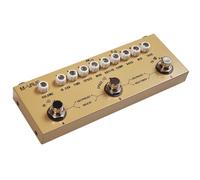 LYEAA Pedal de efectos múltiples recargable con IR y modelos de 9 amperios para guitarras acústicas