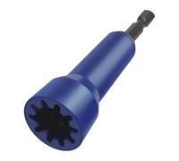 LYEAA Quickly Herramientas manuales Aleación de aluminio Spin Wire Conector Socket Electricista Herramientas de torsión de alambre con mandril de 1/4 para taladro y controlador de conector