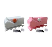 LYEAA Rascador para gatos, herramienta de tira de cartón impresa en 3D con 10 cuchillas para rascadores y camas de gatos