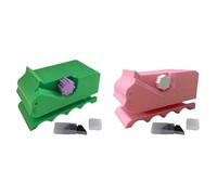 LYEAA Rascador para gatos, herramienta de tira de cartón impresa en 3D con 10 cuchillas para rascadores y camas de gatos