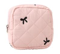 LYEAA Servilletas sanitarias de algodón para mujer, bolsa portátil para auriculares, lápiz labial, versátil bolsa de almacenamiento para bolso, bolsa de cosméticos, Pink, 200*60*220mm/7.87*2.36*8.66in