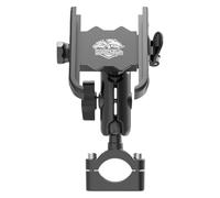 LYEAA Soporte para teléfono de motocicleta, aleación de aluminio duradero, antivibración, para motocicletas y vehículos eléctricos