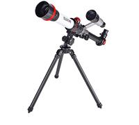 LYEAA Telescopio astronómico para principiantes, telescopio refractor de alto aumento HD con trípode ajustable, telescopio educativo portátil para niños