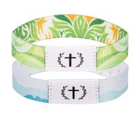 lyehip Pulseras diarias con versículo bíblico de 2 piezas, pulseras de las Escrituras con NFC para versículo espiritual y energía, accesorios cristianos, regalo de fe religiosa para parejas, mujeres