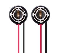 Lyeteung 2 Piezas 1156 Enchufe de Bombilla LED, BA15S Adaptador de Enchufe con Cable, para Luces de Freno, Luces Traseras, Luz de Respaldo