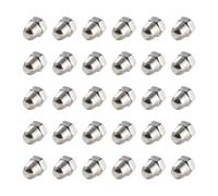 Lyeteung 30 Piezas M5 Tuercas de Acero Inoxidable de Domo, Tuerca Sombrerete, Tuercas Sombrerete Hexagonales, para Tornillos, Pernos