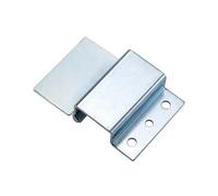 LYEUXHJPX Iron Galvanized Invisible Bending Hinge Industrial Electrical Motor Mechanical Equipment Internal 1Pcs