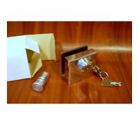 Lyf - Candado Puerta Cristal Suelo L-301