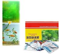 LYFDMHDP 3/5/7Box Aquarium Purifying Powder - Magic Purifying Powder, Cleaning Powder for Aquarium, Aquarium Cleaning Tool Maintain Crystal Clear Water, Fast Cleaning Fish Tank (3Box)