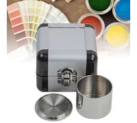 LYFDPN Copa de Gravedad específica de Acero Inoxidable, Taza de Densidad de Pintura de 37/50/100 ml, picnómetro líquido densímetro para medición específica de líquido (37ml)