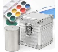 LYFDPN Hidrómetro de Densidad líquida de Alta precisión, Copa de Gravedad específica de Densidad de Pintura de 37 ml / 50 ml / 100 ml para Pruebas precisas de Pinturas (100ml)