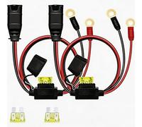 LYFDTFVE Paquete de 2 cables de batería M10 con ojales X-Connect para NOCO GC008 Automotive