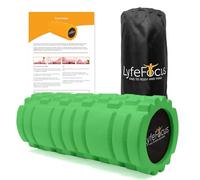 LyfeFocus Rodillo de espuma de punto de activación premium, multipunto de presión con 3 moldes únicos para tensión muscular, rodillo de masaje deportivo aprobado por especialistas para terapia de