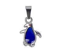 LYFHJD 5pcs/Set Temperature Controlled Color Change Heart Dolphin Butterfly Face Cross Pendant