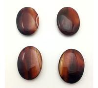 LYFHJD Charm Jewelry 30x40MM Natural Stone Beads Black Onyx Cabochon for Jewelry Making Bracelet Necklace 1Pcs Straight Hole (Color : Dream Color 1pcs)