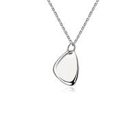 LYFHJD Choker Drop Necklaces Triangle Shape Color Woman Wedding Party Birthday Fine Jewelry