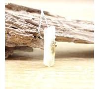 LYFHJD Natural Crystal y Chains Raw Stone Silce Slab Pendants Crystal Amethysts Quartz Lapis Gems Necklace Jewelry,Citrine (Color : Citrine)