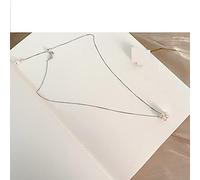 LYFHJD Natural Freshwater Pearl Necklace Pendant Real Chain Jewelry For Women Trend